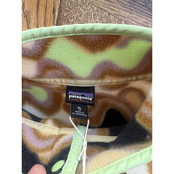 Patagonia Kids’ Lightweight Synchilla Snap-T Pullover Size XL (14) New With Tags - Picture 3 of 6